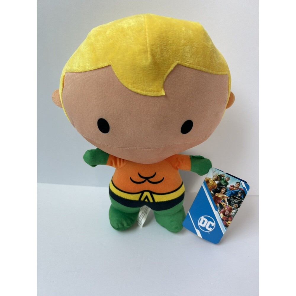 Justice League Chibi Collection Aquaman 10" Plush Toy Factory DC Comics